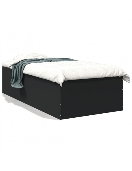 Giroletto Nero 75x190 cm in Legno Multistrato