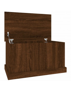 Contenitore Rovere Marrone 70x40x38 cm Legno Multistrato 2