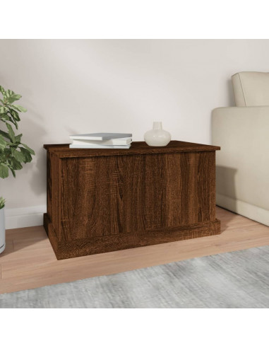 Contenitore Rovere Marrone 70x40x38 cm Legno Multistrato