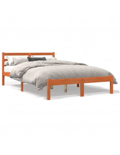 Giroletto Marrone Cera 150x200 cm in Legno Massello di Pino 2