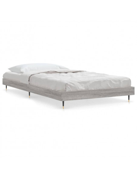 Giroletto Grigio Sonoma 90x190 cm in Legno Multistrato