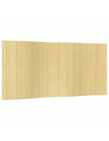 Divisorio Ambienti Naturale Chiaro 165x400 cm in Bambù