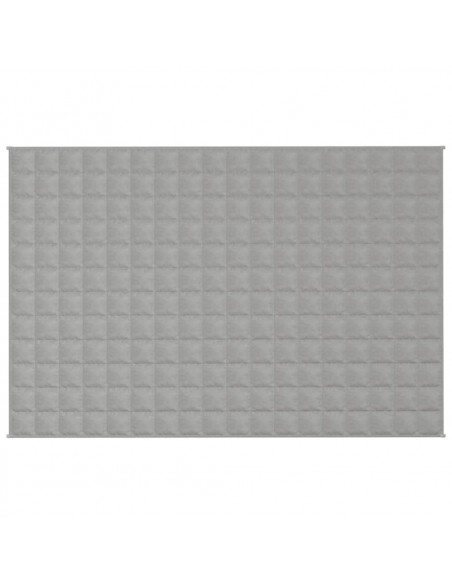 Coperta Ponderata Grigia 122x183 cm 5 kg in Tessuto