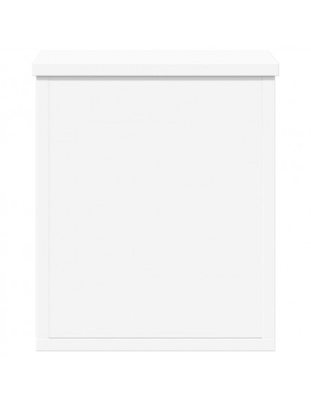 Contenitore Portaoggetti Bianco 30x35x35 cm in Truciolato