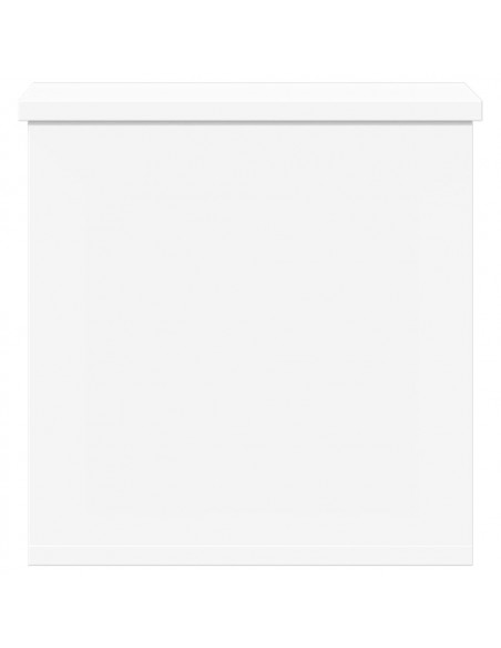 Contenitore Portaoggetti Bianco 30x35x35 cm in Truciolato