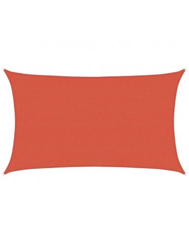 Vela Parasole 160 g/m² Terracotta 5x8 m in HDPE
