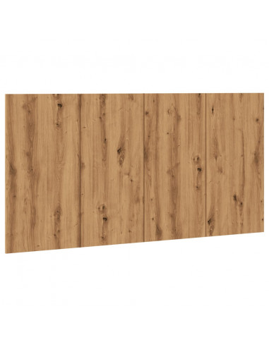 Testiera Rovere Artigianale 160x1,5x80 cm Legno Multistrato