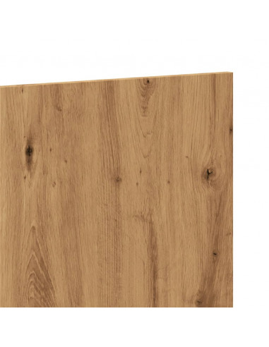 Testiera Rovere Artigianale 160x1,5x80 cm Legno Multistrato