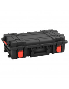 Valigetta da Volo Portatile Nera 56,5x34x16 cm in PP 2