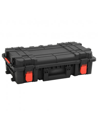 Valigetta da Volo Portatile Nera 56,5x34x16 cm in PP