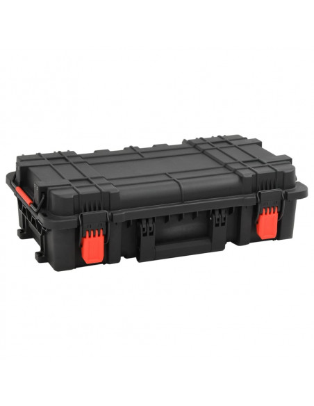 Valigetta da Volo Portatile Nera 56,5x34x16 cm in PP