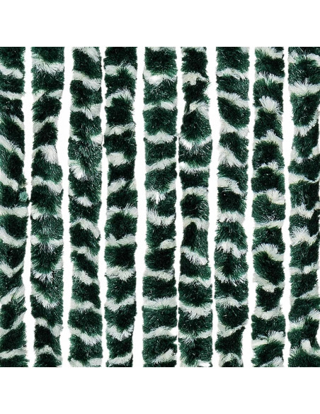 Zanzariera Verde e Bianco 100x220 cm Ciniglia