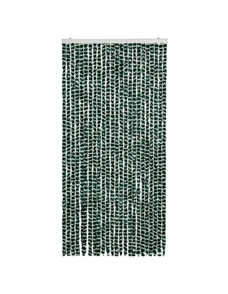Zanzariera Verde e Bianco 100x220 cm Ciniglia