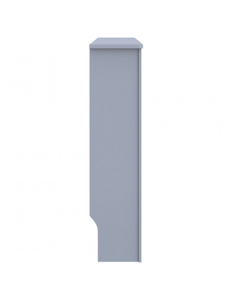 Copertura per Radiatore Antracite 112x19x81,5 cm in MDF