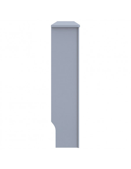 Copertura per Radiatore Antracite 172x19x81,5 cm in MDF