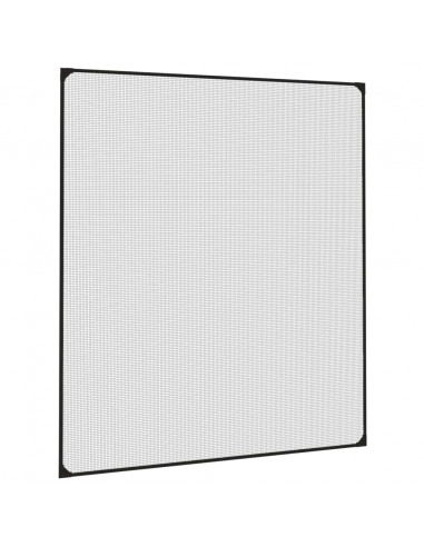 Zanzariera Magnetica per Finestre Antracite 120x140 cm
