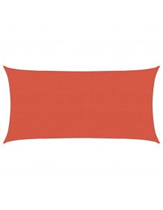 Vela Parasole 160 g/m² Terracotta 2,5x5 m in HDPE 2