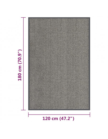 Zerbino Trapuntato 120x180 cm Marrone Chiaro