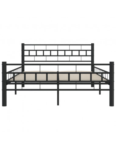 Giroletto Nero in Acciaio 140x200 cm