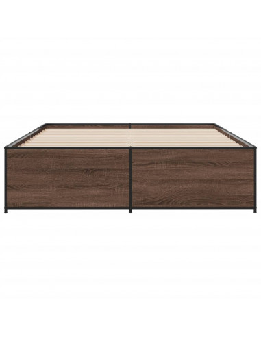 Giroletto Rovere Marrone 140x200cm in Legno Multistrato Metallo