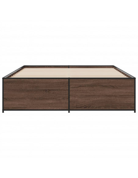 Giroletto Rovere Marrone 140x200cm in Legno Multistrato Metallo