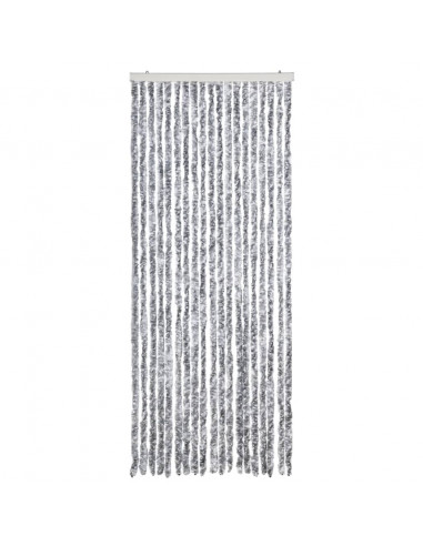 Zanzariera Bianca e Grigia 56x185 cm Ciniglia