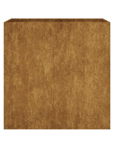 Fioriera 80x40x80 cm in Acciaio Corten