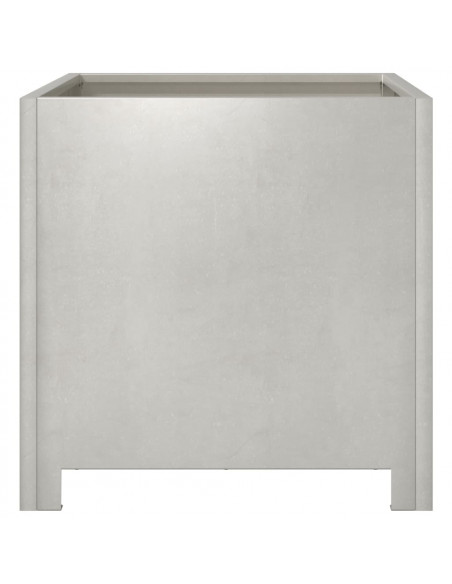 Fioriera da Giardino 40x40x40 cm in Acciaio Inox