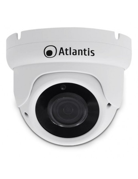VIDEOCAMERA ATLANTIS ULTRAPLEX A11-UX826A-DP IP PoE Dome 3Mpx 1920x1080 H.264/H.265 20fps 1/2.9" CMOS IR 14 led 18mt