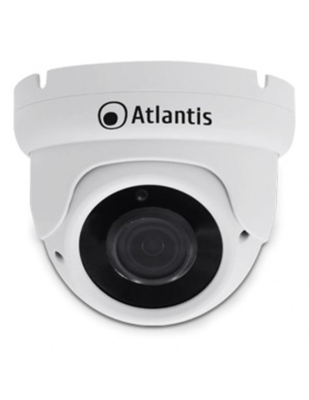 VIDEOCAMERA ATLANTIS ULTRAPLEX A11-UX914A-DP IP PoE Dome 5Mpx 2592x1944 H.264/265 20/25fps 1/2.8" CMOS IR 18 SMD led 10mt