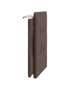 Cuscino Testiera Marrone 80 cm in Similpelle