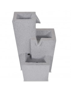 Fontana da Interni con Luce a LED in Poliresina