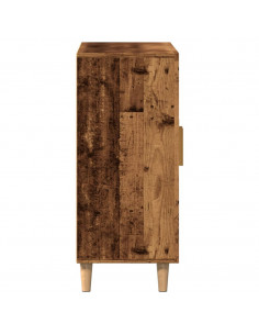 Credenza Legno Antico 90x34x80 cm in Legno Multistrato 2
