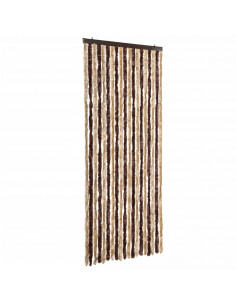 Zanzariera Beige e Marrone Chiaro 56x200cm Ciniglia 2