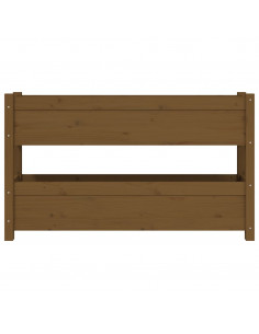 Fioriera Miele 112x25x66 cm in Legno Massello di Pino