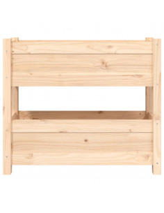 Fioriera 77x25x66 cm in Legno Massello di Pino