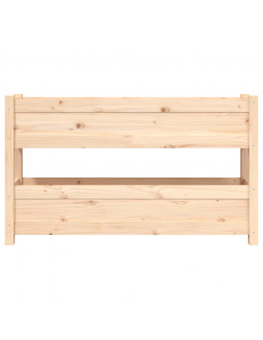 Fioriera 112x25x66 cm in Legno Massello di Pino