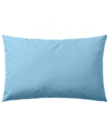 Cuscini da Esterno 2 pz 60x40 cm Azzurro