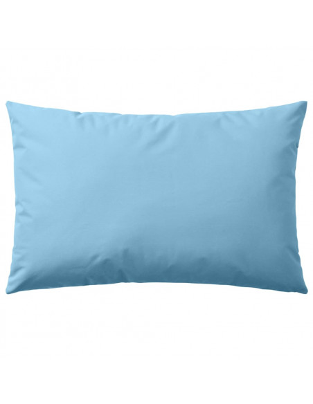 Cuscini da Esterno 2 pz 60x40 cm Azzurro