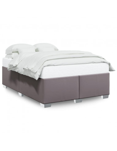 Giroletto Grigio 160x200 cm in Similpelle