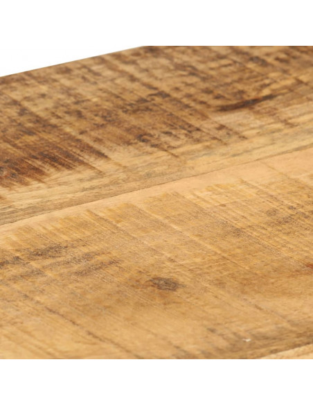 Credenza 110x30x74 cm in Legno di Mango Grezzo