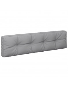 Cuscini per Pallet 2 pz Grigi in Tessuto