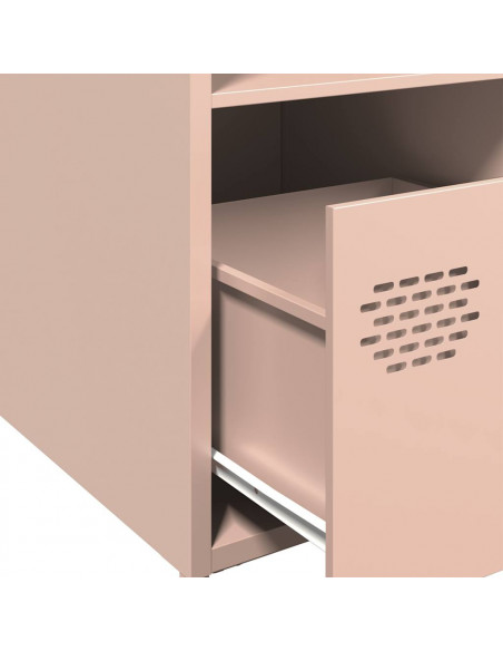 Credenza Rosa 35x39x103,5 cm in Acciaio