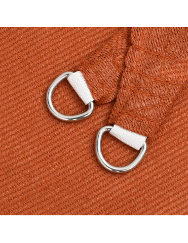 Vela Parasole 160 g/m² Arancione 2,5x3,5 m in HDPE