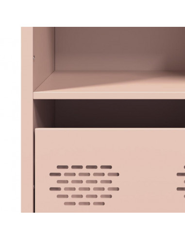 Credenza Rosa 35x39x103,5 cm in Acciaio