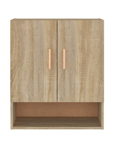 Armadietto a Muro Rovere Sonoma 60x31x70 cm Legno Multistrato