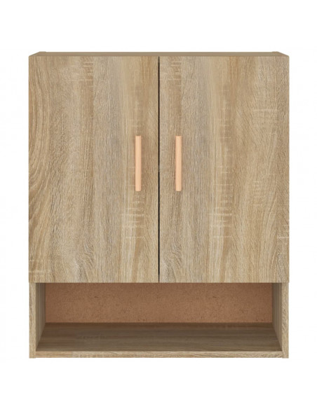 Armadietto a Muro Rovere Sonoma 60x31x70 cm Legno Multistrato