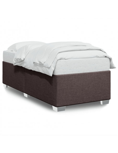 Giroletto Marrone Scuro 90x190 cm in Tessuto
