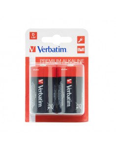 Verbatim Batterie alcaline D 2