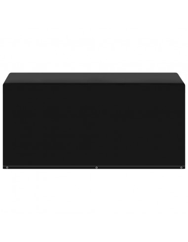 Coperture per Mobili da Giardino 2 pz 6 Occhielli 160x80x75 cm